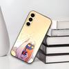 Sir Pentious H-Hazbin H-Hotel Phone Case For Samsung Galaxy A73,A72,A71,A70,A53,A52,A51,Soft Silicone Black Cover