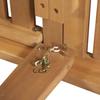 Folding Sun Lounger Solid Acacia Wood