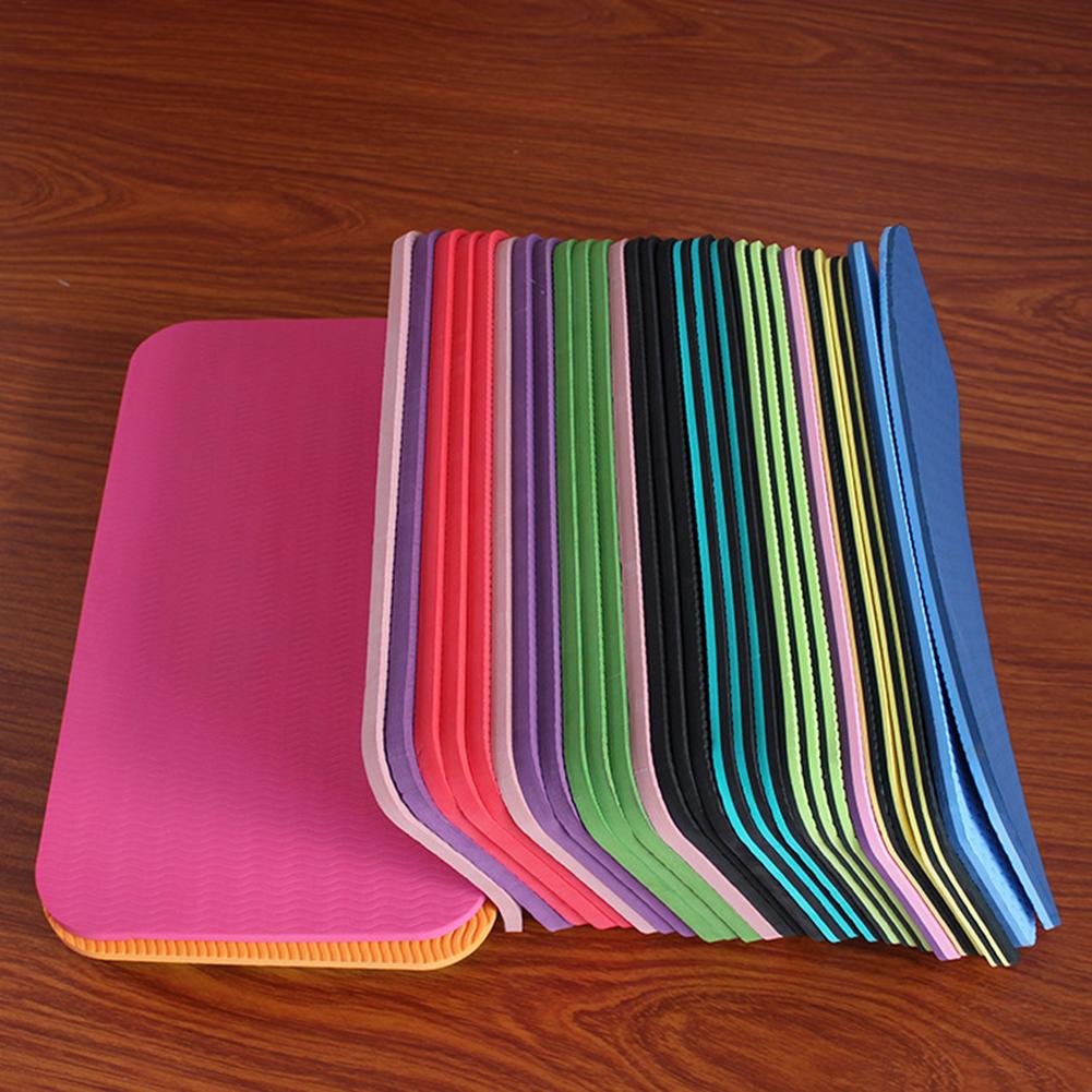 Esterilla de yoga placa de fitness para el hogar soporte esterilla de ejercicio tpe engrosamiento deportivo antideslizante rodillera de rodillas Soporte para dar forma al fitness