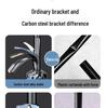 Dual Mobile Phone Outdoor Live Streaming Stand with Multi-Angle Capability, Fill Light, and Tripod.