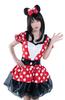 Déguisement Disney Cosplay Halloween Officiel Minnie Mouse Sinistre Rouge Minnie Taille Femme Petit Rouge 67699N