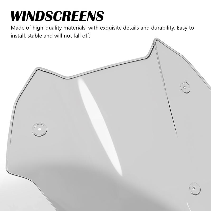 Motorcycle Sports Windshield Windscreen Wind Shield Deflectors For Yamaha XMAX300 X-MAX300 XMAX 300 X Max 300 2025 2026