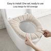 Washable Winter Warm Toilet Seat Cover Universal Cushioned Seat Cover for Toilet Bathroom Toilet Lid Accessories MTGT01
