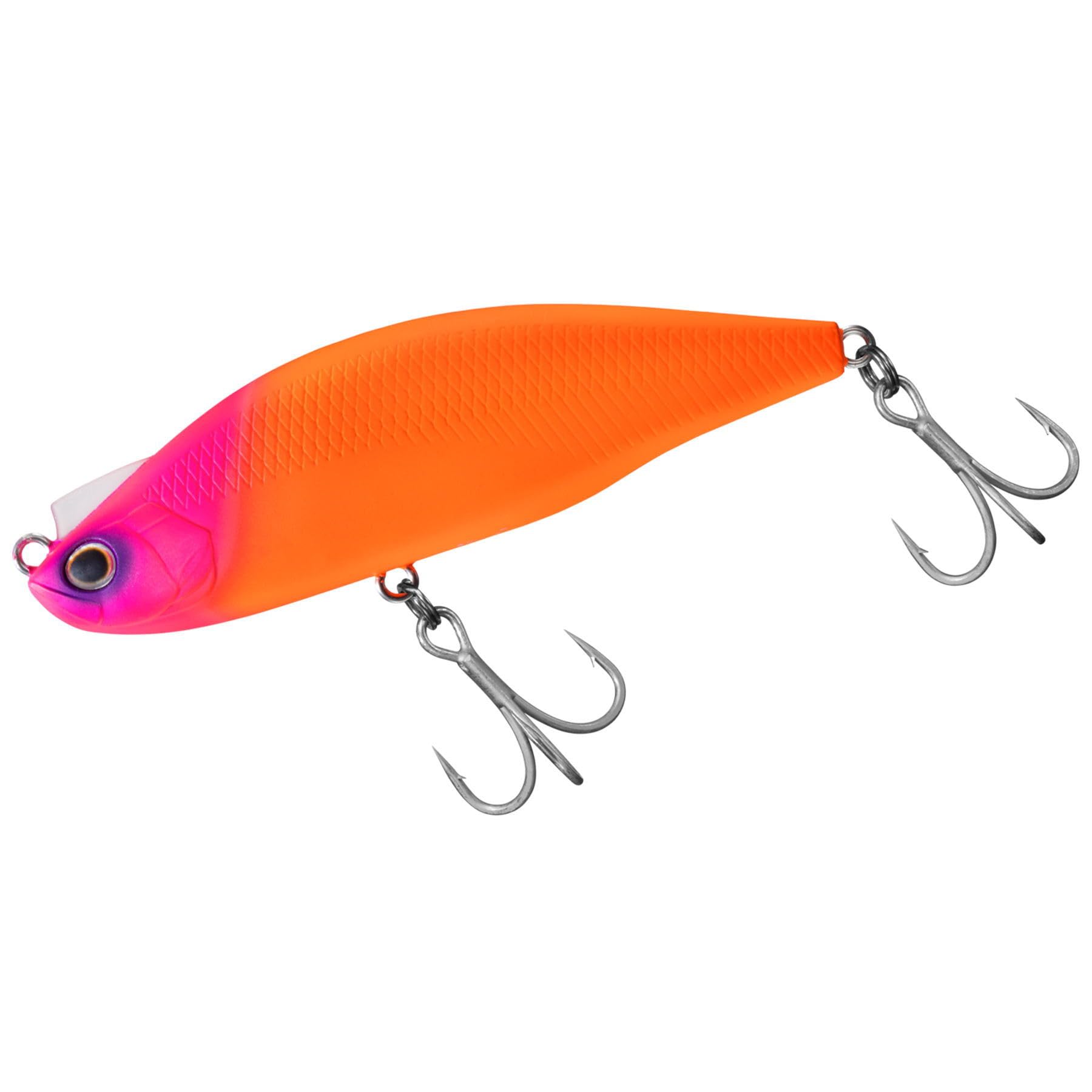 

Daiwa Morethan Lazy Fa Shad 120SS Matte Pink Head Orange