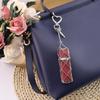 Original Fashion Metal Mesh Crossbody Bag Charm and Keychain Accessory