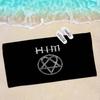 Classic Rock Band H-Him Microfiber Blanket Quick Drying Beach Towels Oversized Printing Super Absorbent Pool Towel Blanket