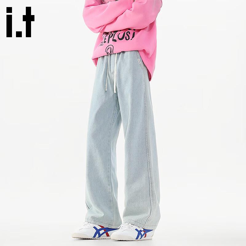 

Fingercroxx Men s Loose Fit Washed Straight-Leg Denim Jeans 3XL