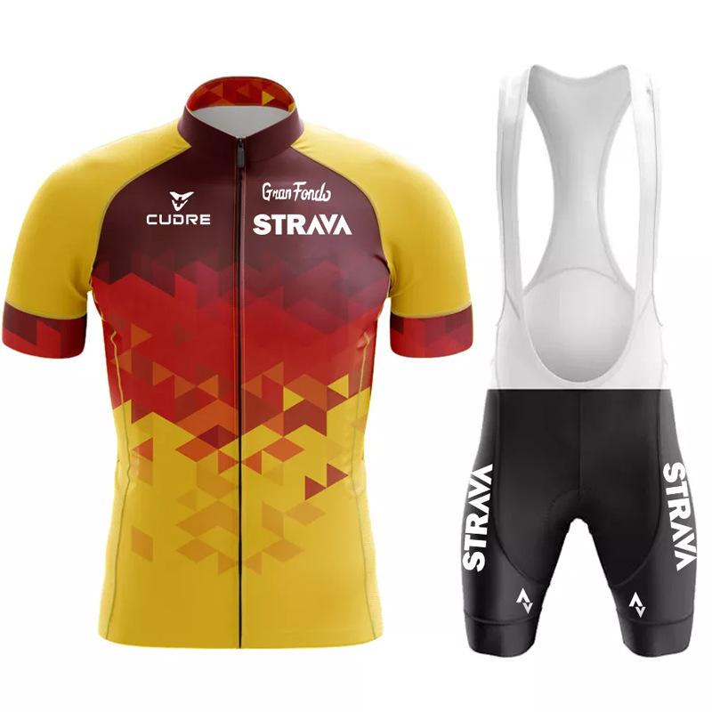 Cyklistický dres Tour de France Krátký rukáv Pot absorbující a odvádějící vlhkost Závodní cyklistický dres 2026 Letní prodyšný cyklistický dres