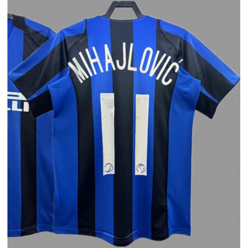 Inter retro jersey football jersey classic