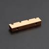 4 String Electric Bass Top Nut Replacement Bass Guitar Pre-Slotted Brass Nut