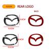Emblema in Plastica per Mazda 3 5 6 CX-4 CX5 CX7 CX8 CX9 RX7 Auto Anteriore Baule Volante Distintivo Adesivo Sostituito Decorazione Posteriore