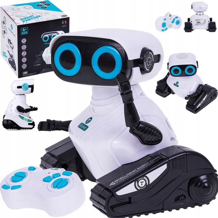 Robot Interaktywny Na Zdalne Sterowanie Na Pilot Auto Dla Dzieci Dźwięk Led
