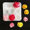 3D Rose Silicone Candle Molds for Epoxy Resin Candle Soap Fondant Chocolate Candy Baking Cement Clay Silicone Molds
