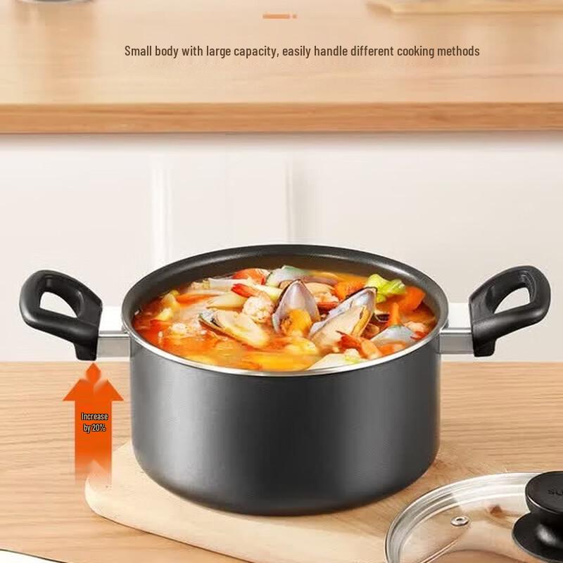 SUPOR Colorful Non-stick 3-Piece Cookware Set