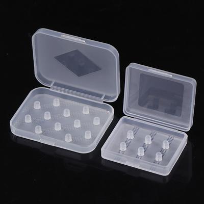 Eartips Plastic Box Earplugs Packing Box Earphone Tips Memory Foam Case Earphone Accessories Organizer Box Storage Bag