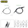 OTOM For KAWAISAKI Throttle Cable Clutch Control Wire Line Pull Wire Carburetor Choke Stayguy KX250F KX450F Off-Road Motorcycle