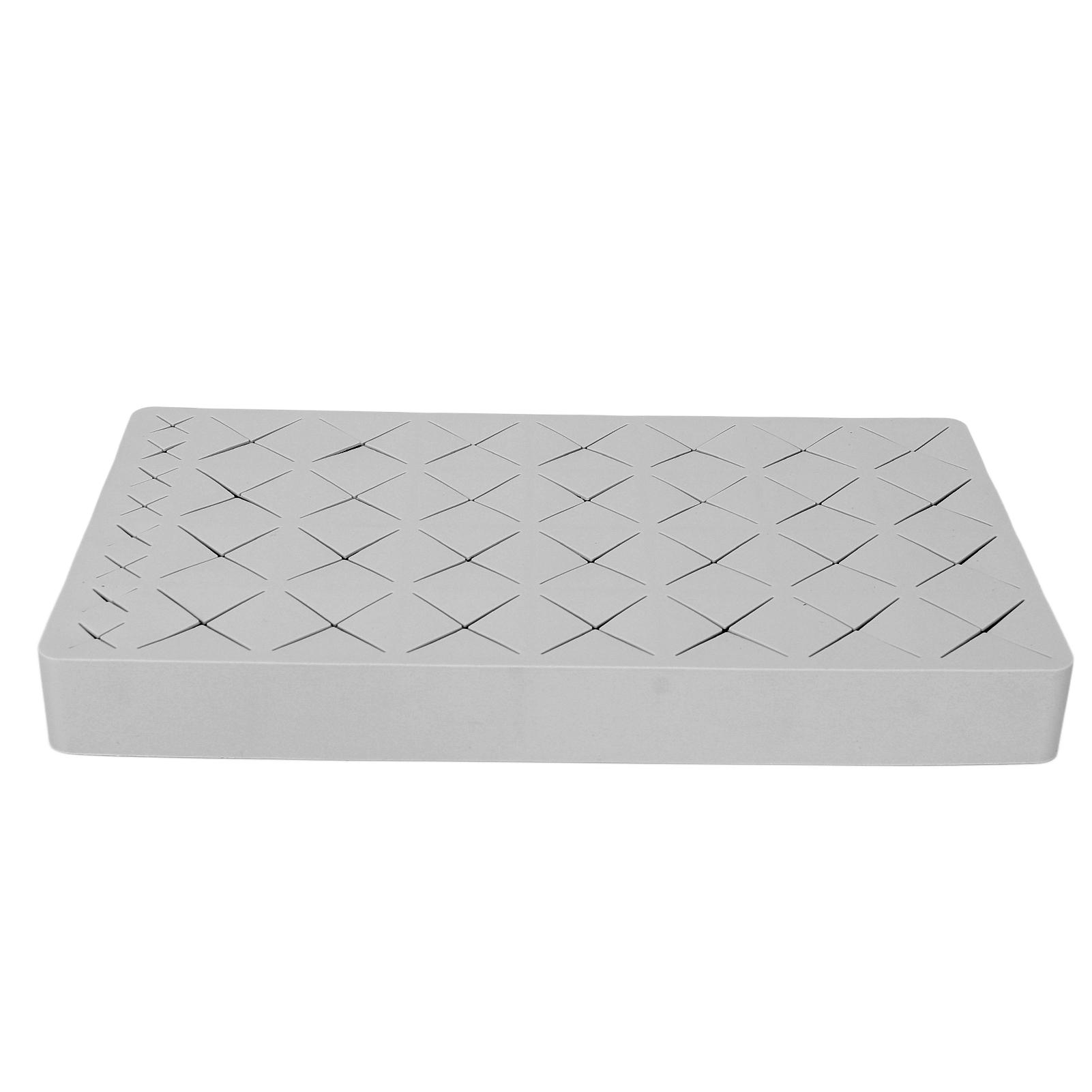 

Lipstick Storage Box Silicone Large 36 Grids Lip Gloss Makup Cosmetic Organizer CaseGray серый