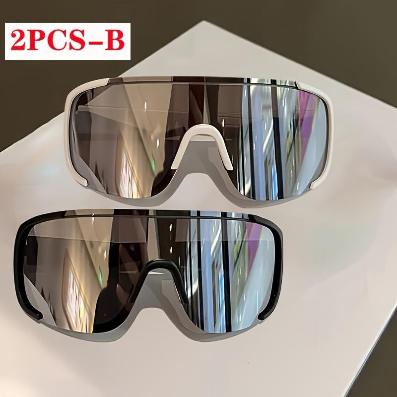 2 Pieces of Unisex Stylish Eyeglasses Premium-quality Durable Windproof Decorative Eyeglasses Premium-quality Durable