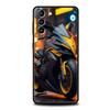 Motorcycle Case for Samsung Galaxy S24 S23 S22 S20 S21 FE Ultra S24 S23 S10 S10E S9 S8 Plus 5G Silicone Phone Cover Capas Fundas