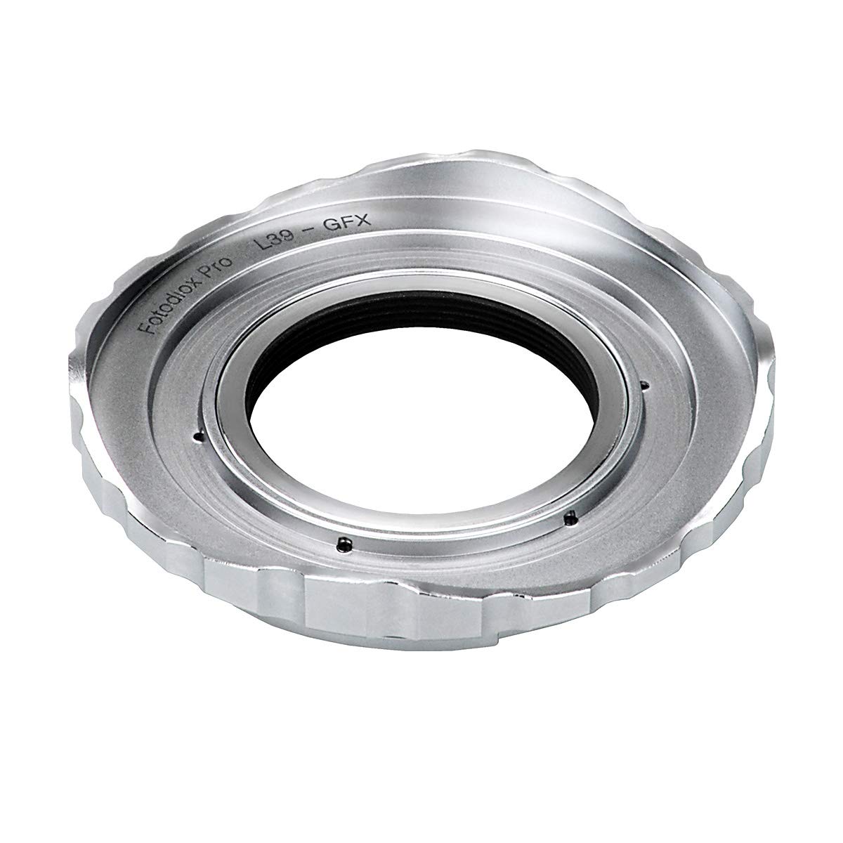 

Fotodiox Mount Adapter L39 Mount Lens to Fujifilm GFX G Mount with Adjustment Function L39-GFX (Leica Adapter)