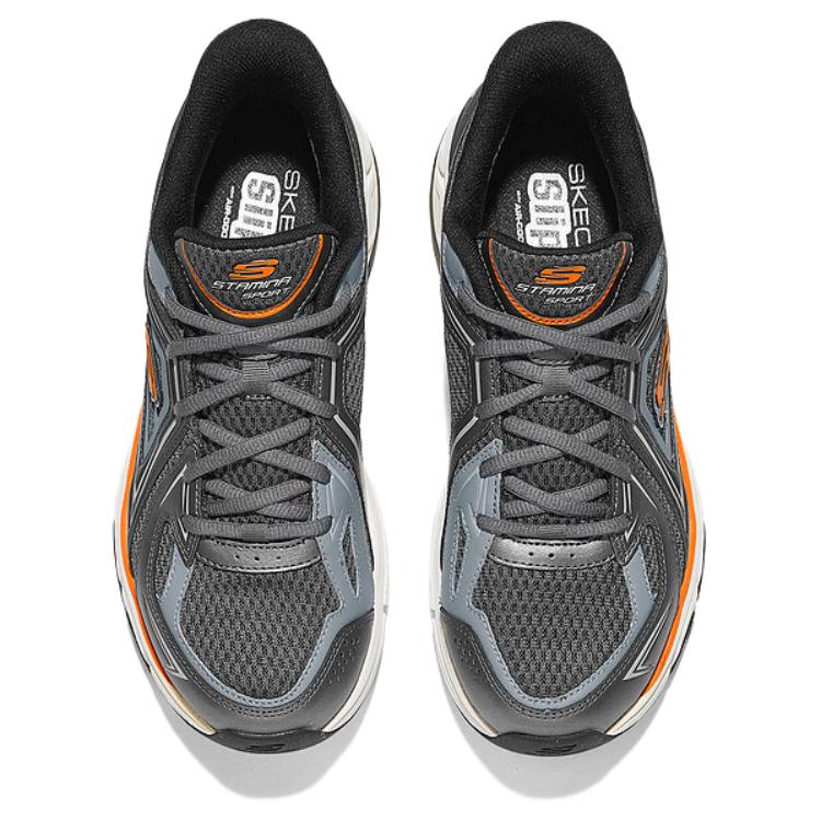 Skechers Silver Wing Slip-On Shoes Retro Versatile Comfortable Sports Trendy Casual Wear Lightweight Low-Top Lifestyle Shoes Men Sneaker 233156-CCOR