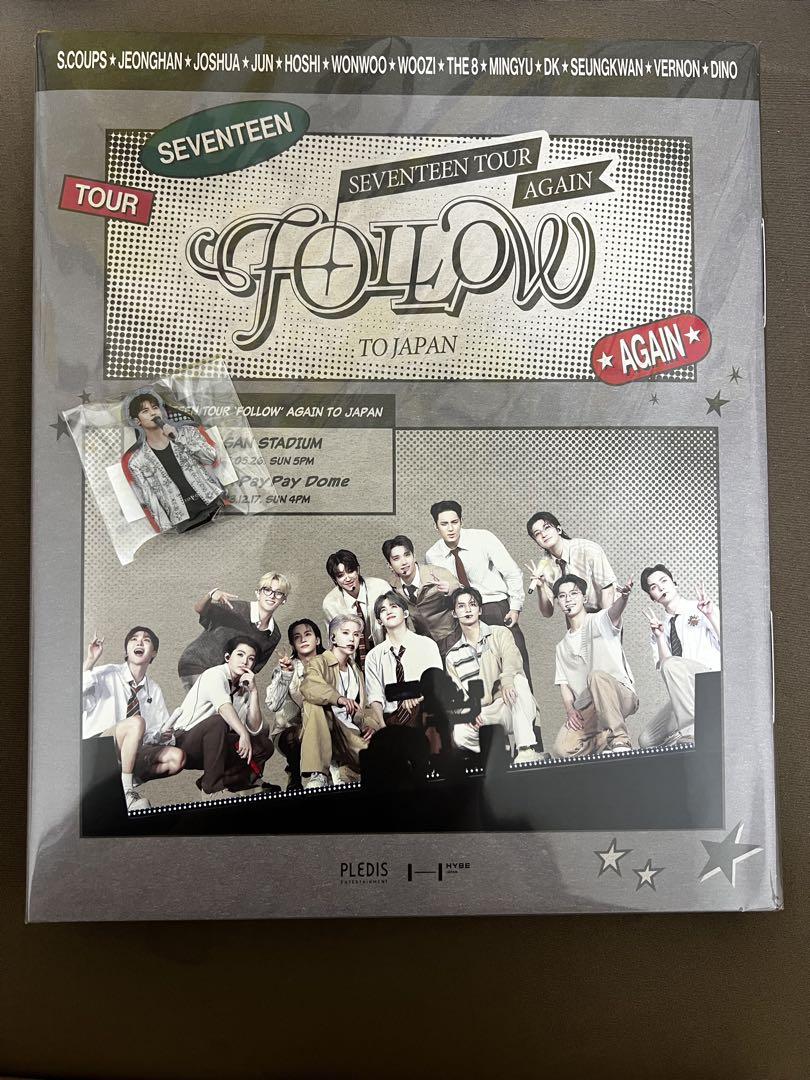 

[USED] SEVENTEEN follow again Blu-ray with trading card bonus