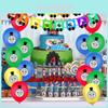Vibrant Thomas Kids Birthday Party Supplies Decor Balloon Banner Cupcake Topper