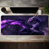 Fantasy Black Dragon Large Desk Mat Antislip Rubber Mousepad For Esport Gaming Room Pc Keyboard Workstation Desktop Decor