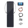 100W Flexible Solar Panel & Controller Kit - 2pcs Photovoltaic System Set