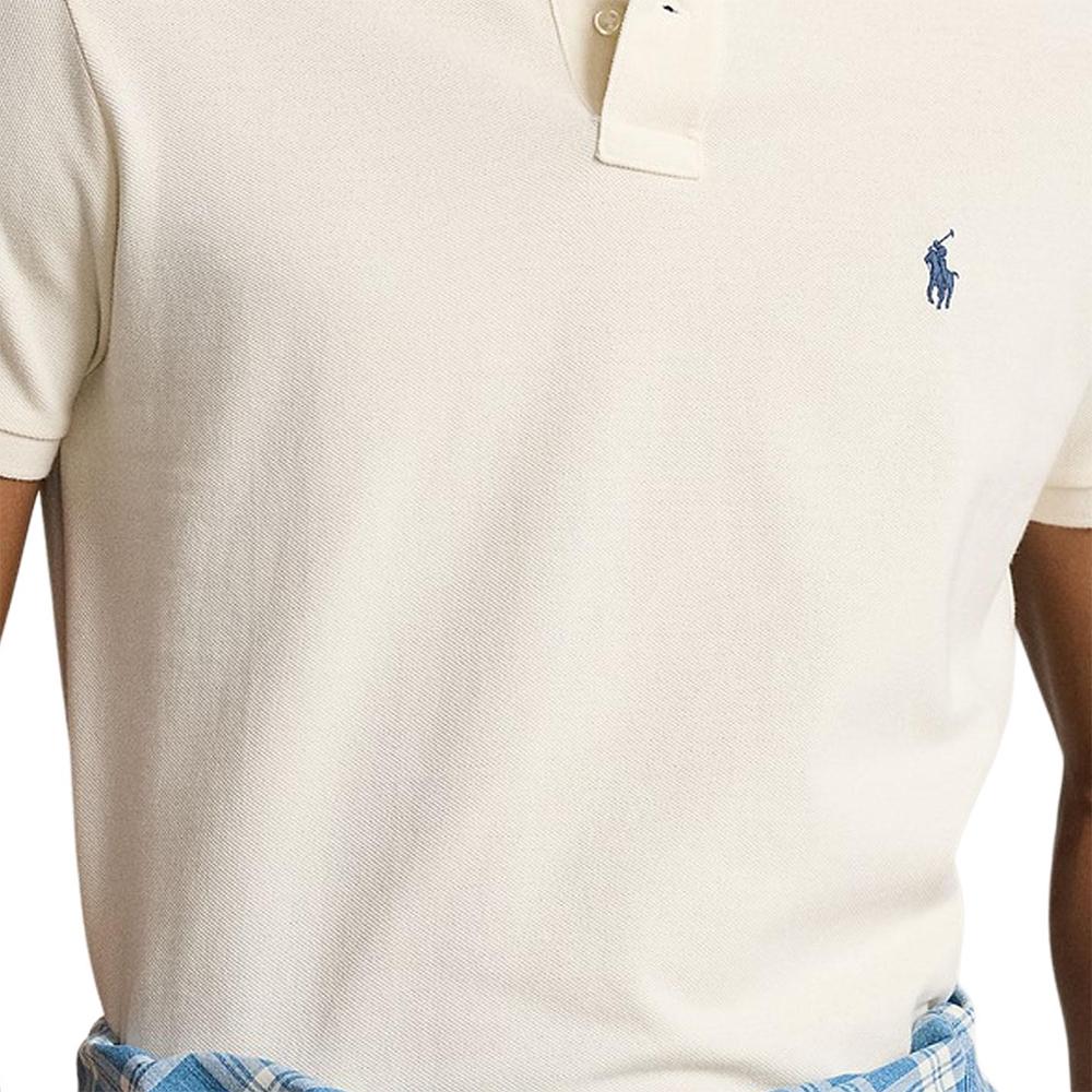Polo Ralph Lauren FW24 Polo Shirt Men's Milk White MNPOKNI1N822959-101