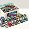 5pcs Metal Toy Car Set with Ramp Function and Storage Box - Assorted Colors, Ideal Gift for Boys and Girls Ages 3+, Perfect for Birthday, Christmas