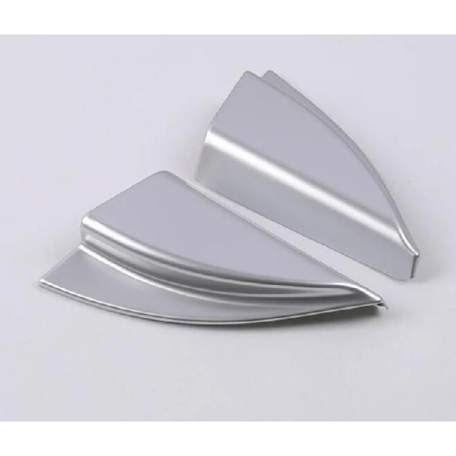 For Hyundai Tucson Car Accessories ABS Chrome Interior Front Door Triangle Cover Trim A Pillar Trim Audio Frame