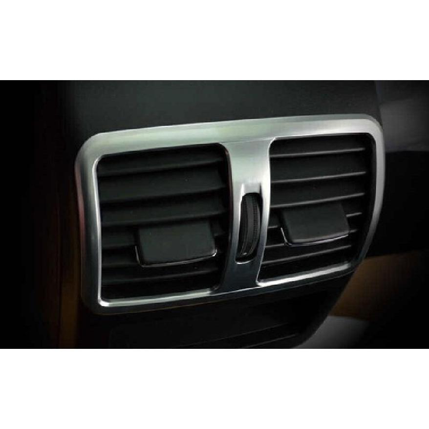 Matte Silver Central Console Air Outlet Vent Cover For Benz GLK Car Inner 09-15