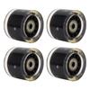 4 PCS  board Wheels and Bearings   Wheels Magnetic   Friction High   PU 55x45mm