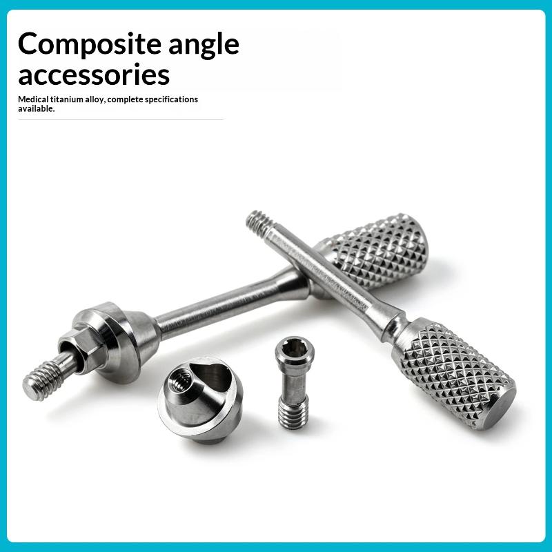 New Biotechnology Dental Implant Bench Kit Scanbody Multi Unit Titanium Based Simulation Transfer Bone Healing Screw Dent