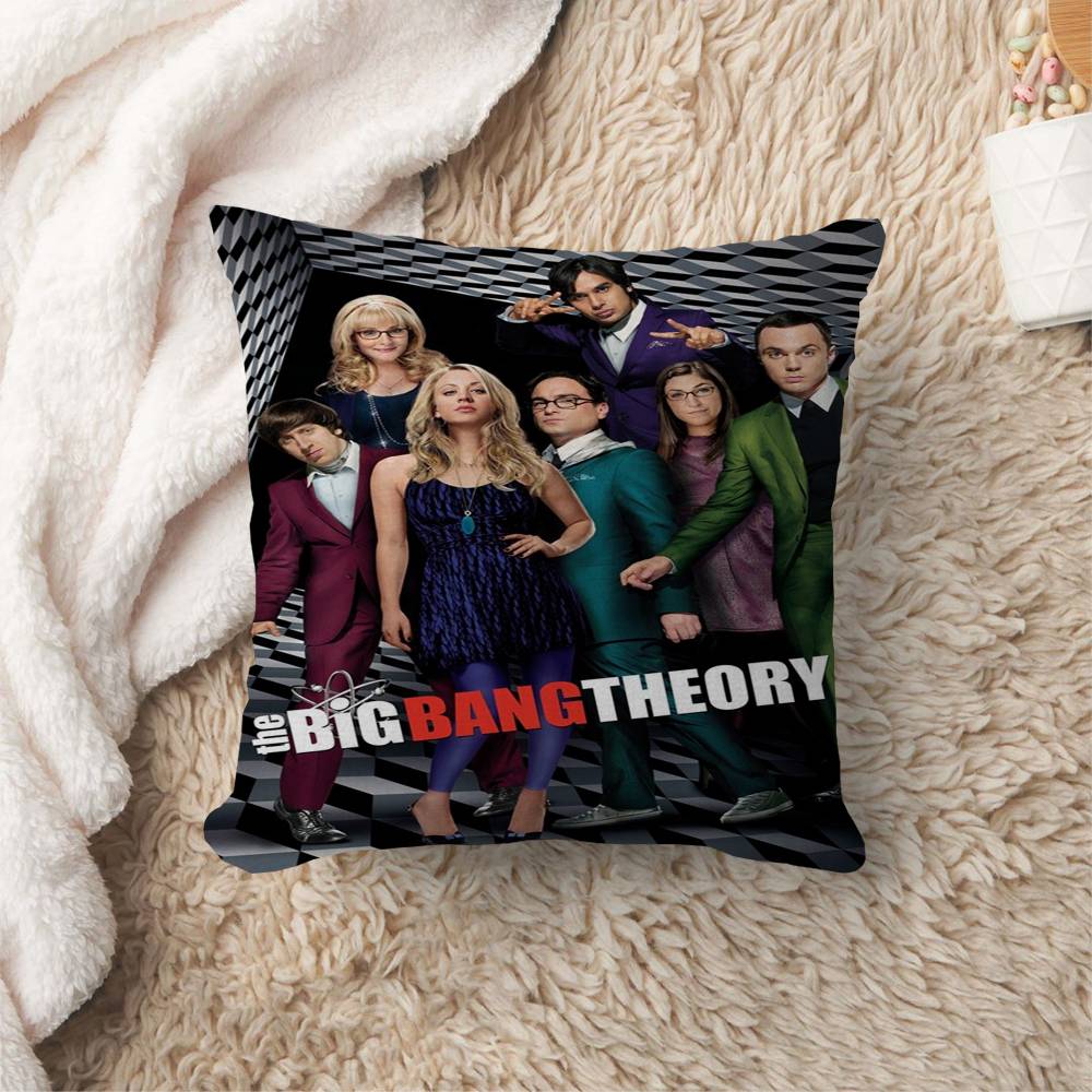 The Big Bang Theory Classic Tv Cushion Cover Polyester Sofa Cushions Decorative Throw Pillows Home Decoration Pillowcover