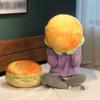 Plush Realistic Burger Pillow Simulation Burger Simulation Burger Plush Pillow  Children Toys