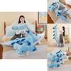 Large Blue Dragon Plush Toy Stuffed Animal Pillow Doll For Girls Wholesale