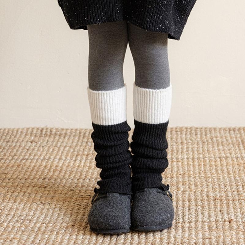 Children's Sweet Leg Warmer Cosy Knitting Fabric Breathable & Stackable for Baby Girls 3 to 13 Year Socks Sleeve