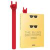 1pc 3D Gesture Bookmark Silicone Finger Creative Bookmark
