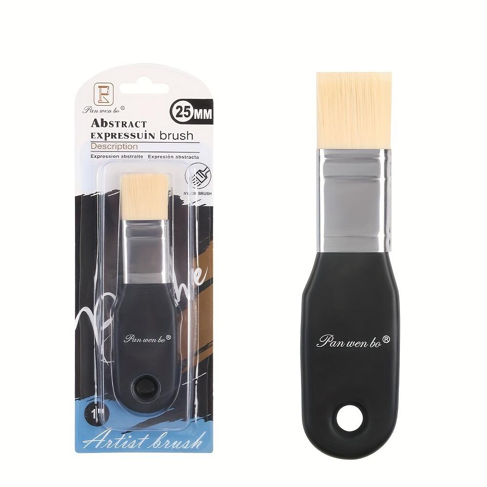 3pcs/set Lightweight Nylon Paint Brush Soft Hair Wall Painting Art Supplies Canvas