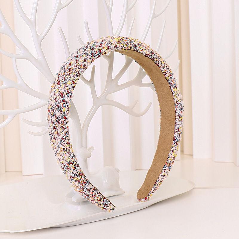 Látková Houbička Fixátor Vlasů Gumičky do Vlasů Módní Vlasová Čelenka Sponka do Vlasů Doplňky Vlněná