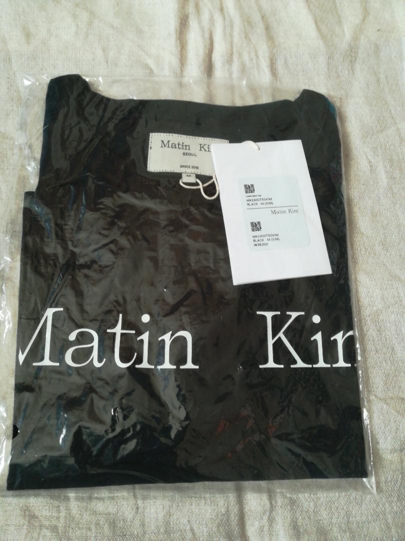 

[USED] Matin Kim Black T-Shirt