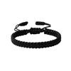 Unisex Hand Rope Adjustable Handmade Braided Solid Color Thick Anti-break Lightweight Stackable