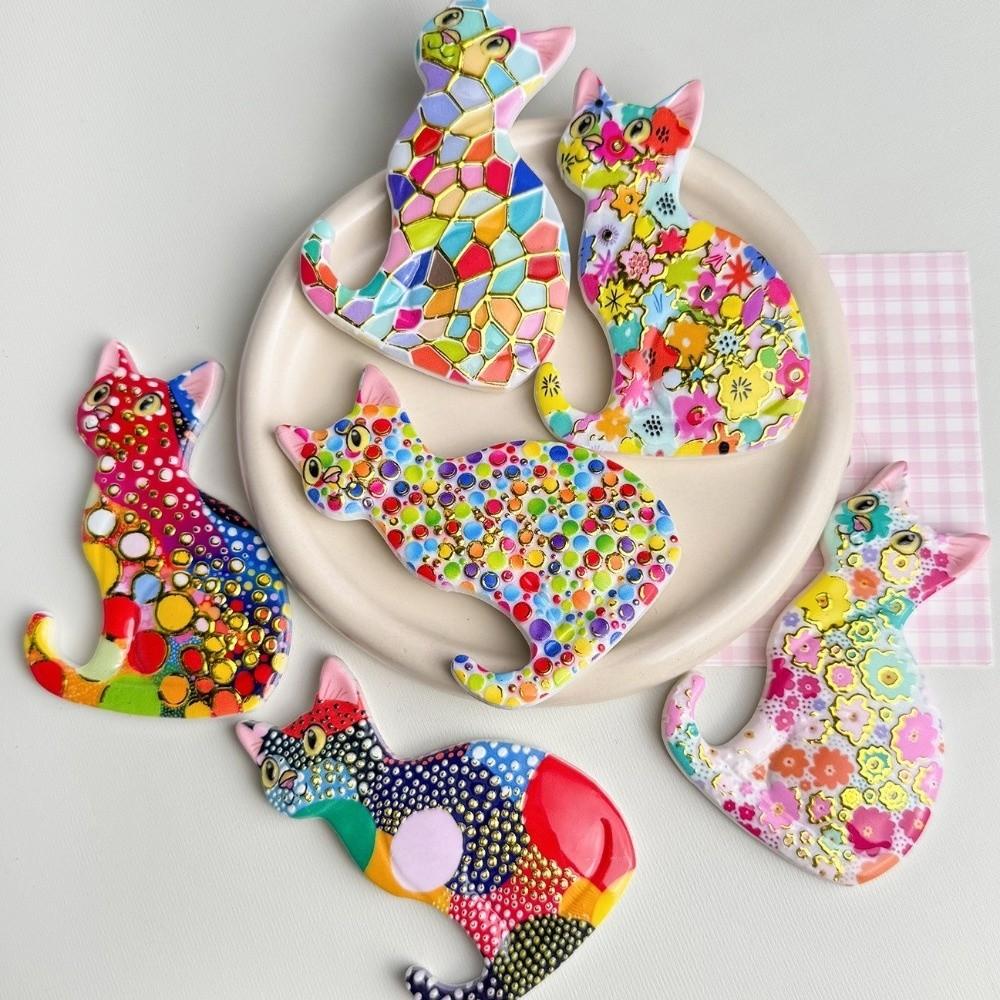 Cute Hot Stamping Sticker Cartoon Refrigerator Magnetic Stickers Fridge Magnets  Tourism Souvenirs