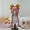 Lolita Style Long Curly Wig | Heat Resistant Synthetic Hair with Bangs for Cosplay, Halloween, Anime Theme Party Dress