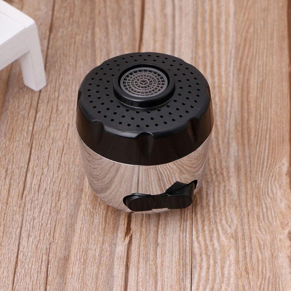 1Pcs Durable Swivel Head Kitchen Faucet Nozzle 360 Rotatable Bent Faucet Bubbler Tap Aerator Water Saving