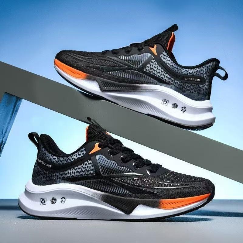 Fashion 2025 Summer New Couple Running Shoe Fashion Anti Slip Mesh Breathability Lady Men Athletic Shoe Fitness Rebound Buffer Sneakers