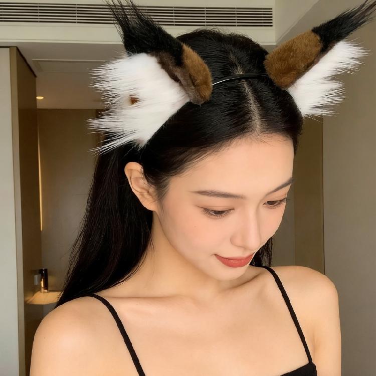 Lightweight Kitten Ears Hairband Cosplay Headbands Ideal for Coser Conventions and Themed Event