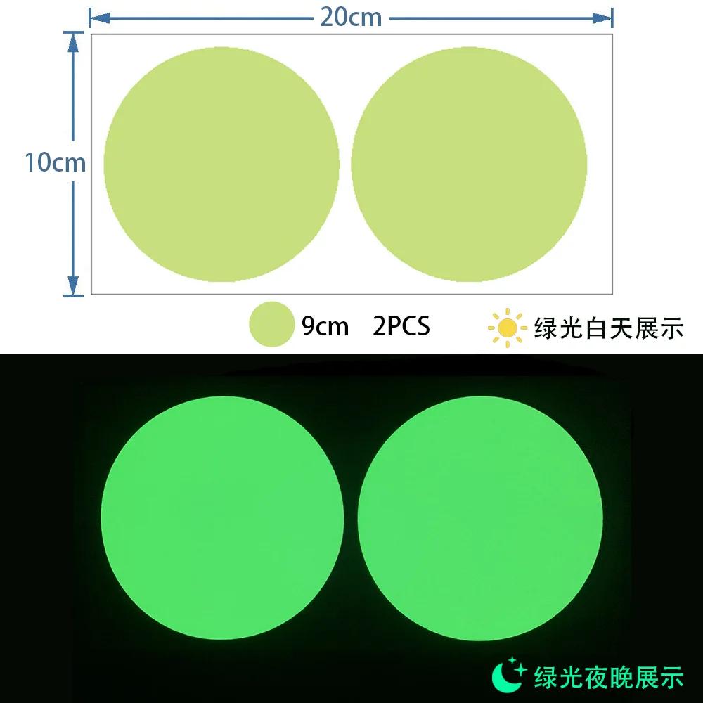 

1 sheet Luminous Dots Glow Wall Sticker Fluorescent Home Kid S Room Diy Self-Adhesive Decorative Glow In The Dark Decals
